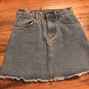 Jean skirt